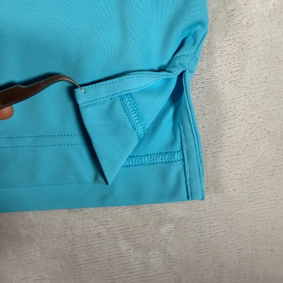 Footjoy Polo Shirt Men Size XXL Blue Short Sleeve Embroidered LACANA Golf FJ GUC - Picture 7 of 13
